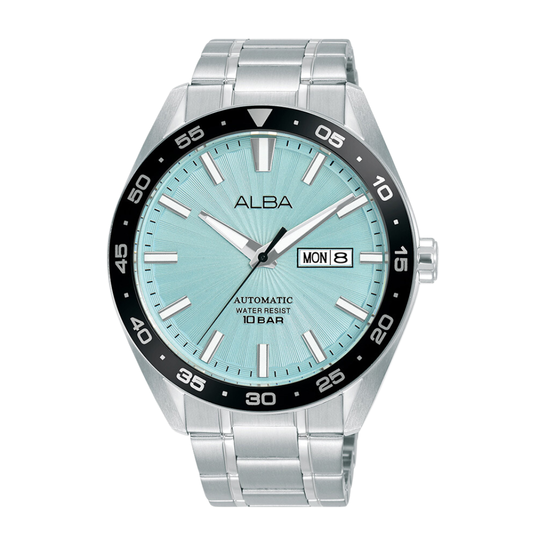 ALBA A3B005X MECHANICAL STAINLESS STEEL MEN WATCH CITY CHAIN City Chain Singapore