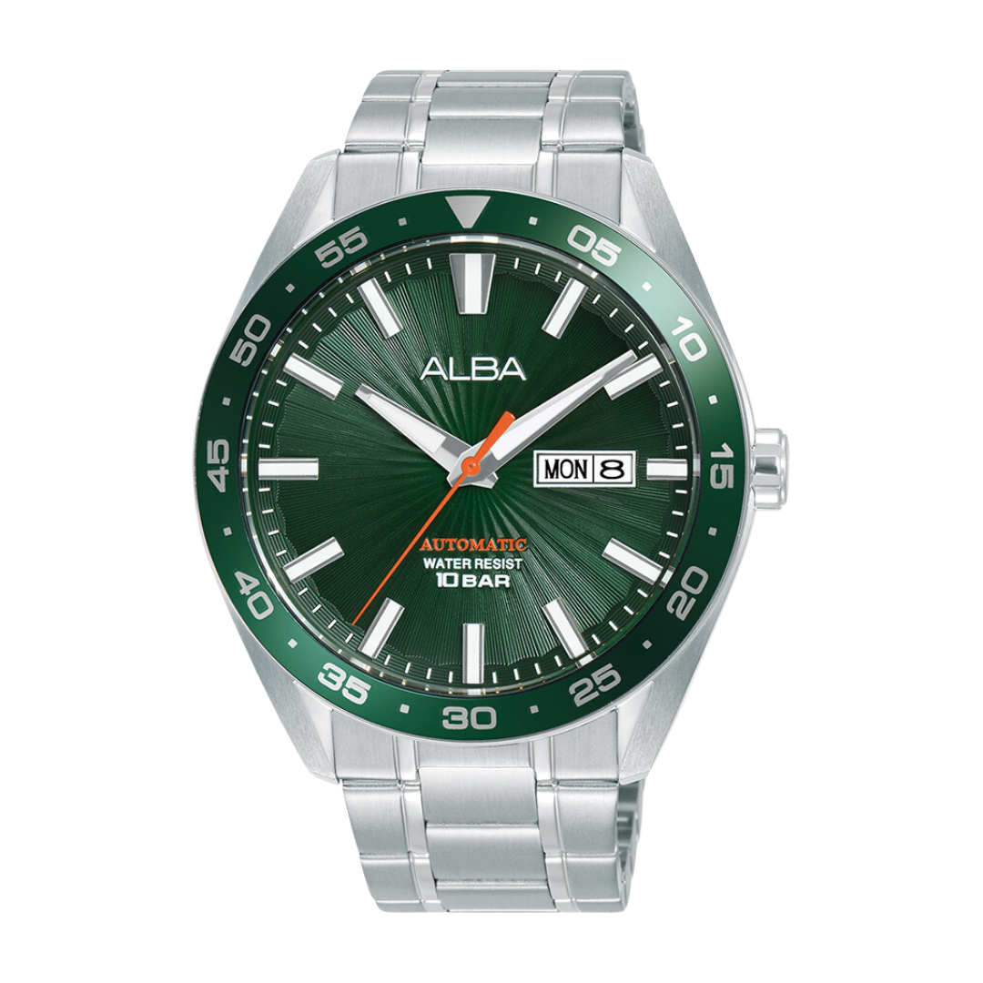 ALBA A3B007X MECHANICAL STAINLESS STEEL MEN WATCH CITY CHAIN City Chain Singapore