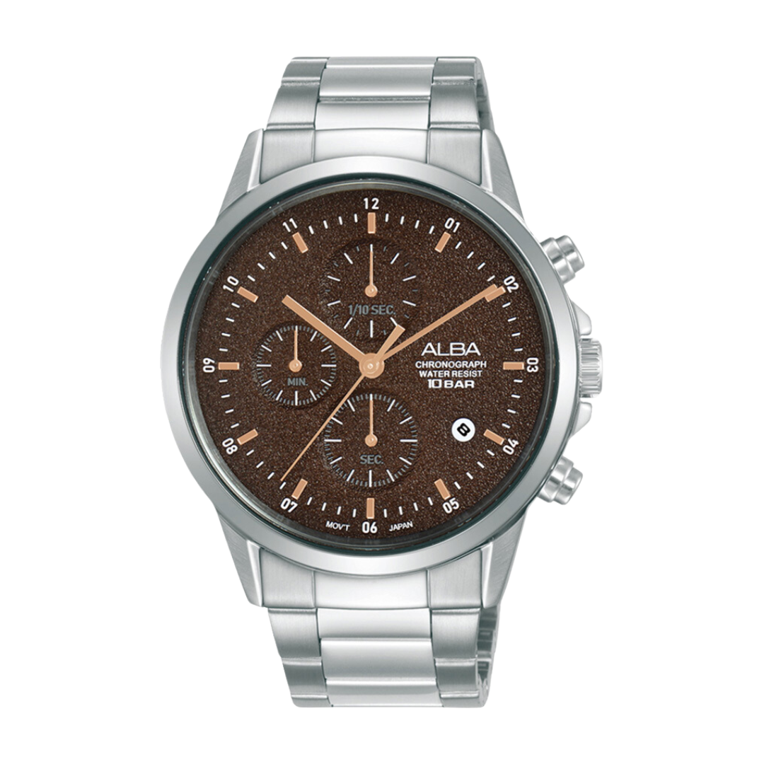 Alba 5 bar chronograph watch price hotsell