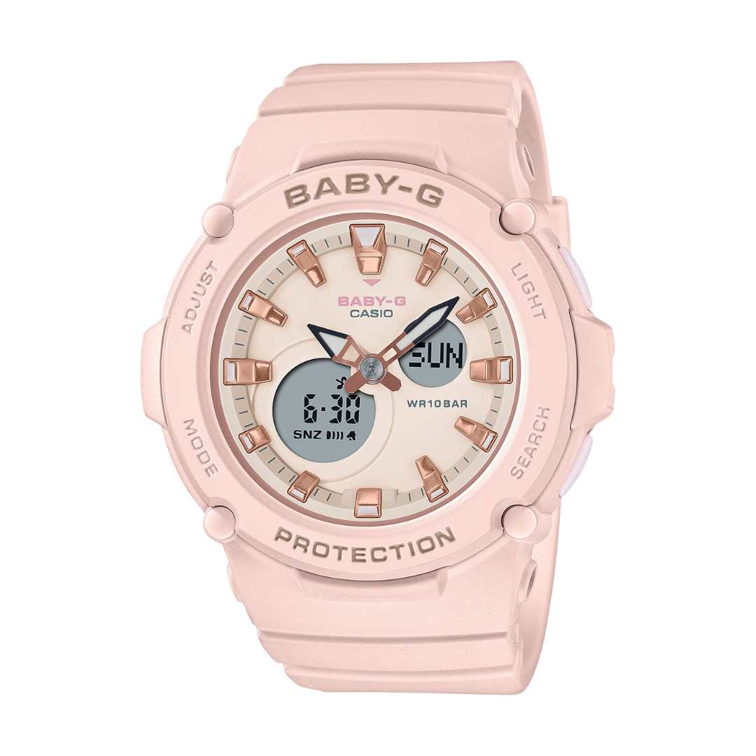 Baby g white and pink deals