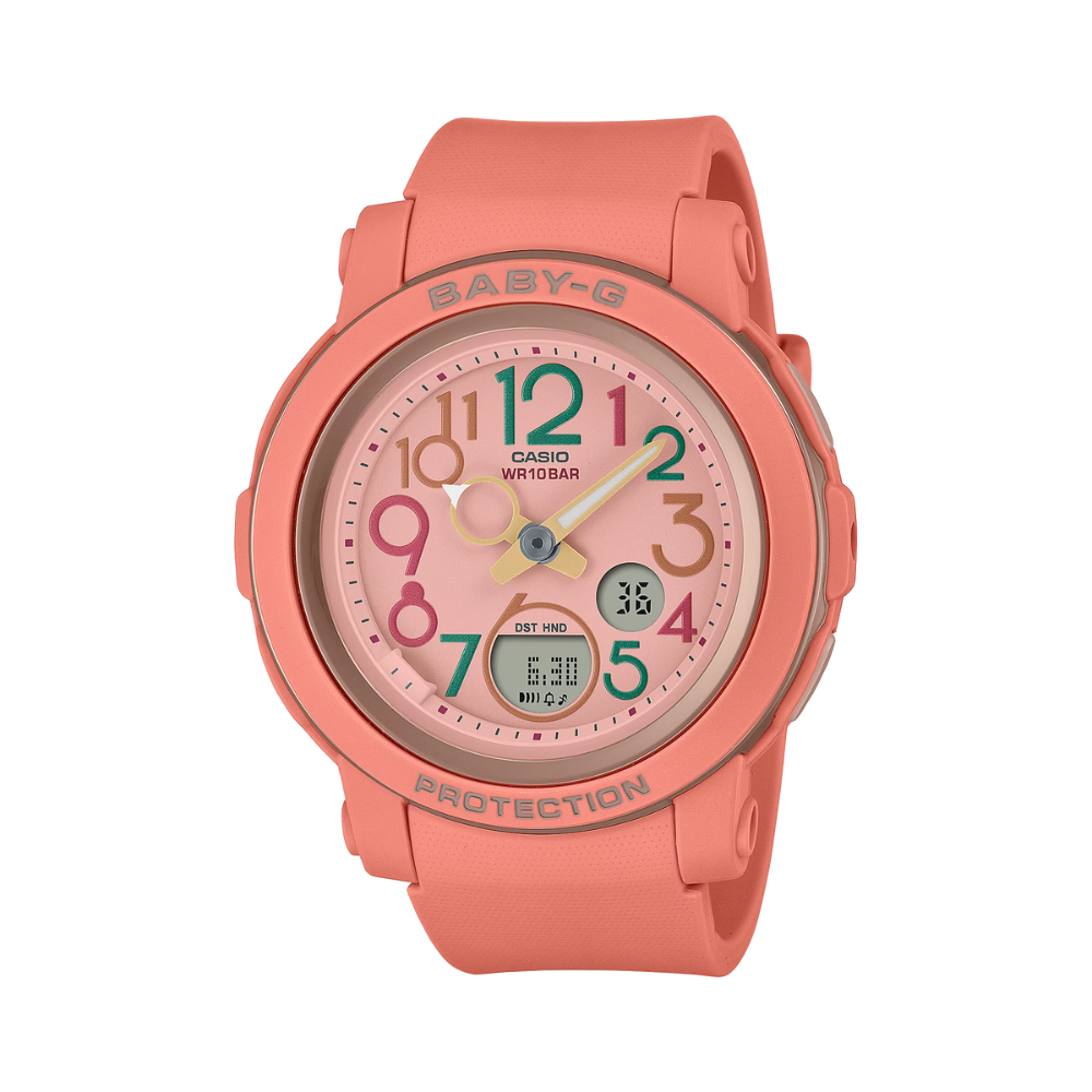 Baby g best sale watch orange