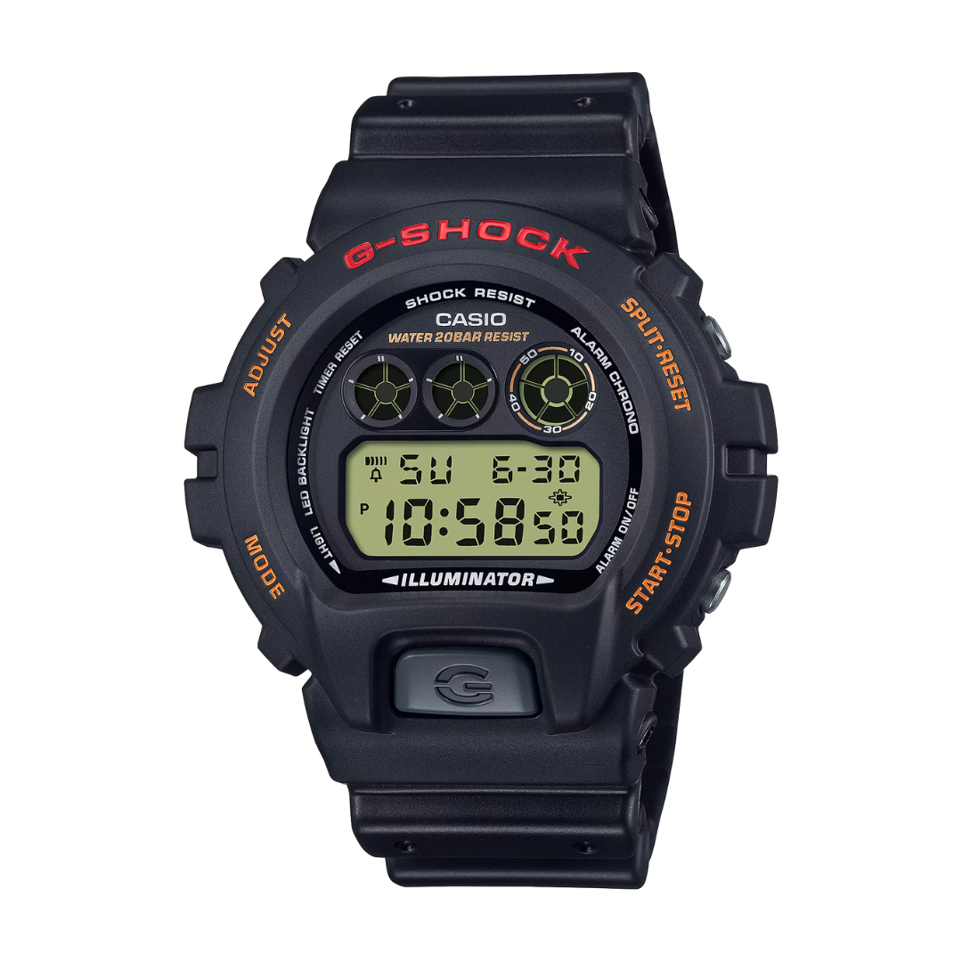 CASIO G SHOCK DW 6900UB 9DR DIGITAL BLACK MEN WATCH City Chain Singapore