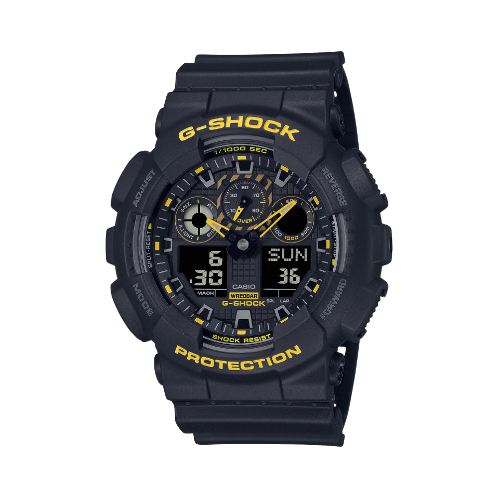 Mens gold g hot sale shock watch