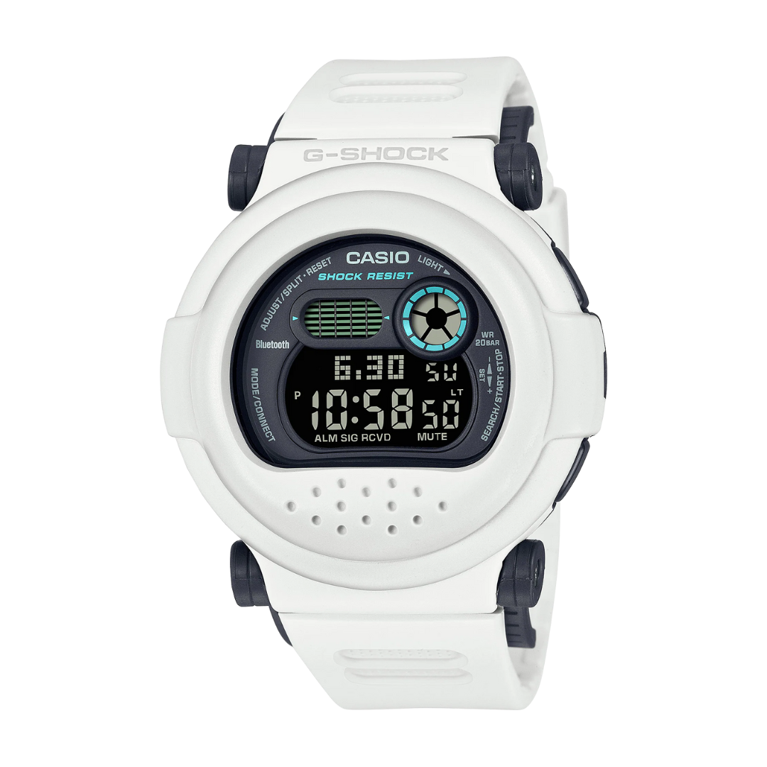 White colour g shock watch hot sale