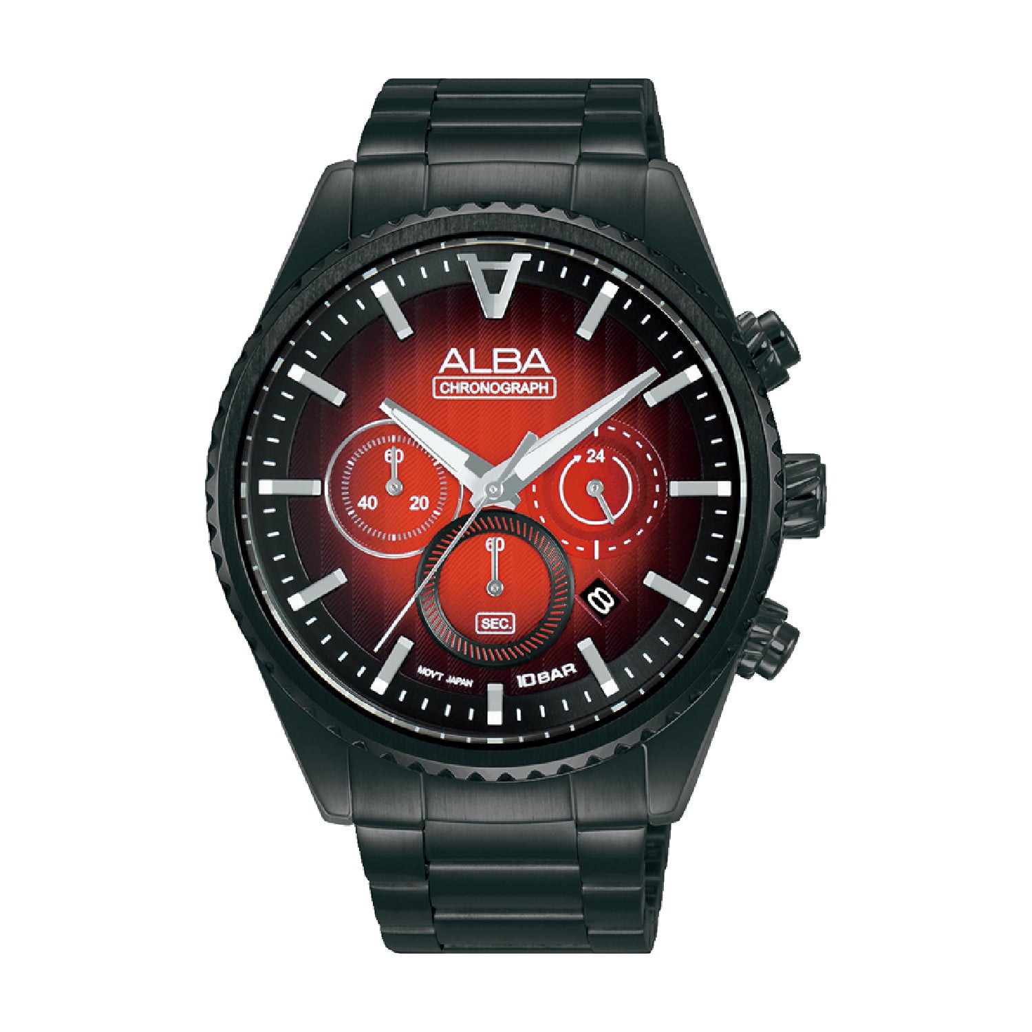 Alba on sale watch black