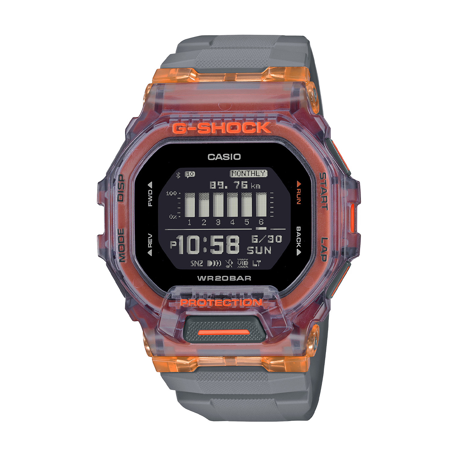 CASIO G SHOCK SPORTS GBD 200SM 1A5DR DIGITAL SPECIAL COLOUR MODELS