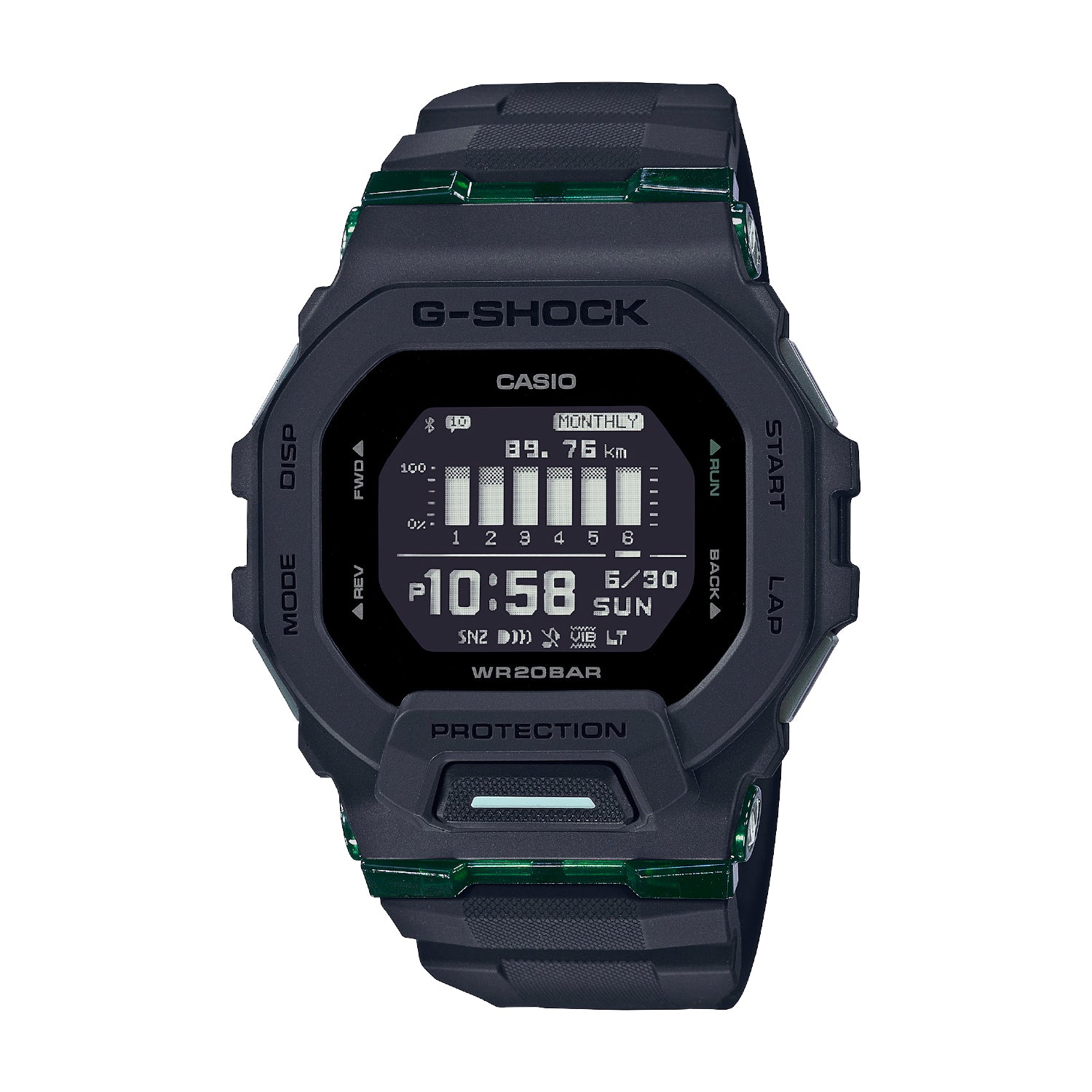 CASIO G-SHOCK SPORTS GBD-200UU-1DR DIGITAL BLACK WATCH | CITY