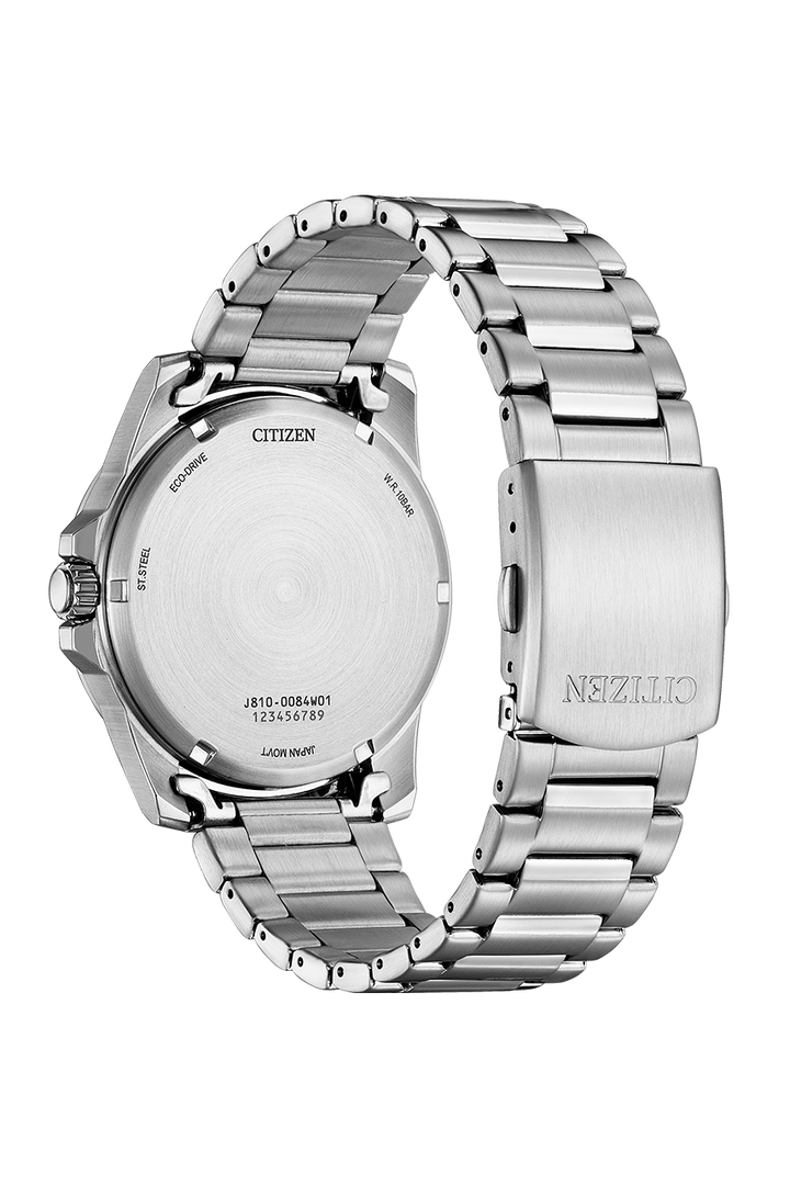 CITIZEN AW1810-85L ECO-DRIVE STAINLESS STEEL MEN WATCH