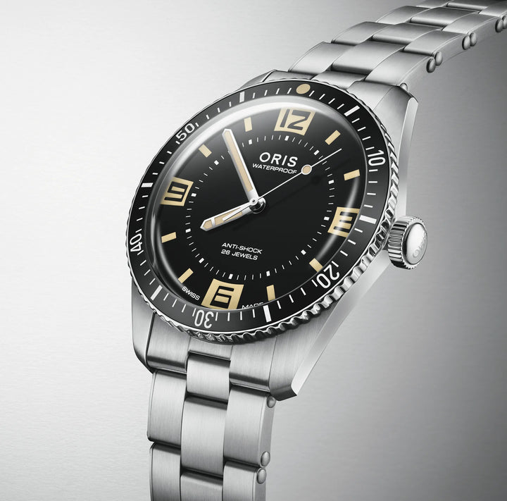 [PRE-ORDER] ORIS DIVERS SIXTY-FIVE 01 733 7772 4034-SET 60TH ANNIVERSARY EDITION MECHANICAL WATCH