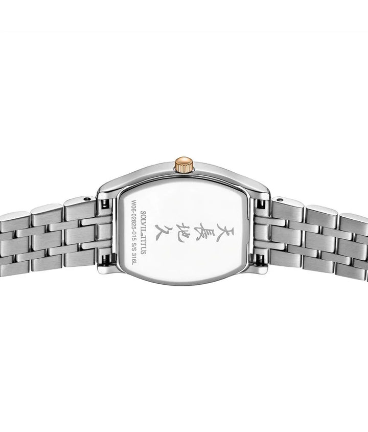 SOLVIL ET TITUS BARISTA W06-02825-015 3 HANDS DATE QUARTZ WOMEN WATCH