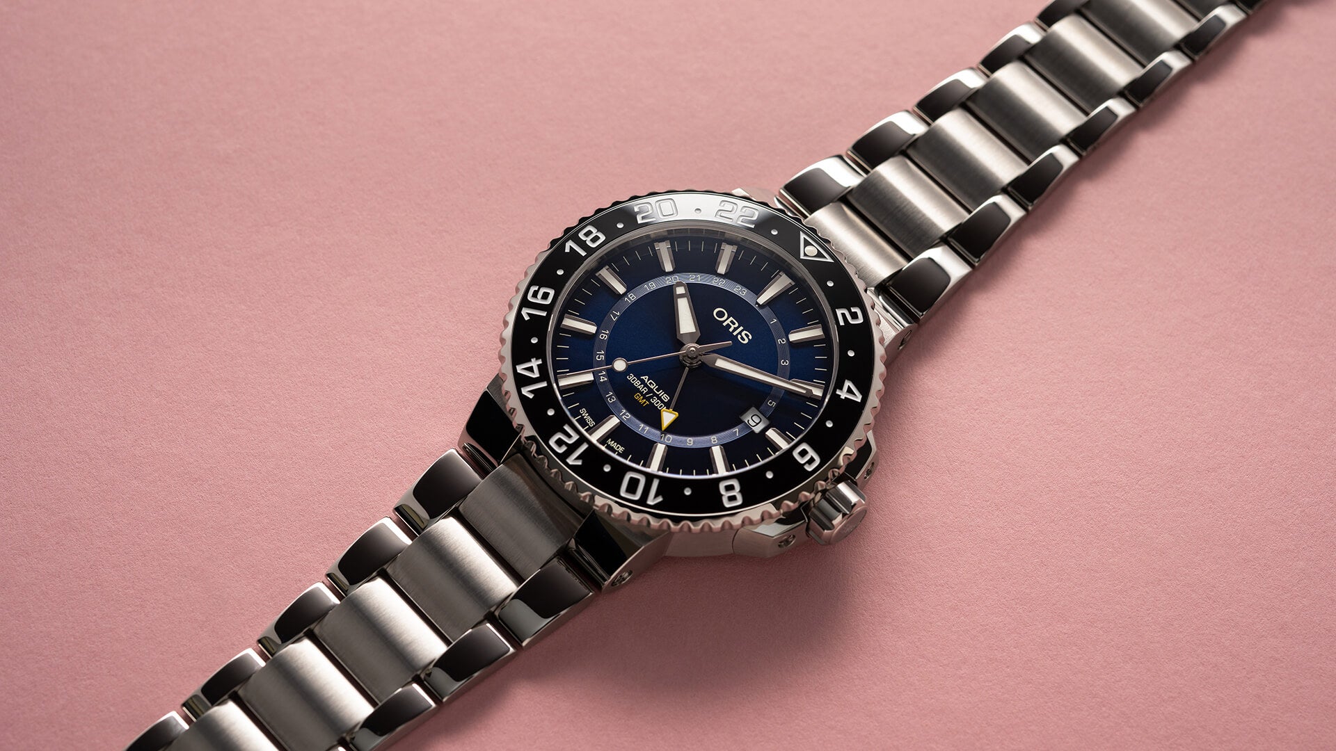 Oris aquis gmt online for sale