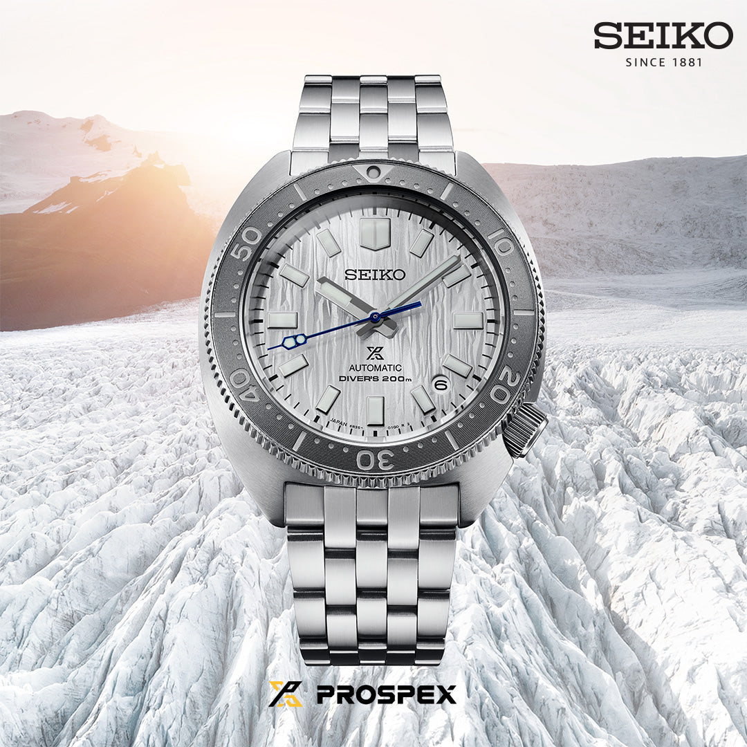 SEIKO PROSPEX SPB333J1 GLACIER SAVE THE OCEAN 110TH ANNIVERSARY LIMITED EDITION MEN WATCH