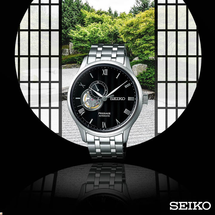 SEIKO PRESAGE SSA377J1 AUTOMATIC JAPANESE GARDEN SERIES MEN WATCH