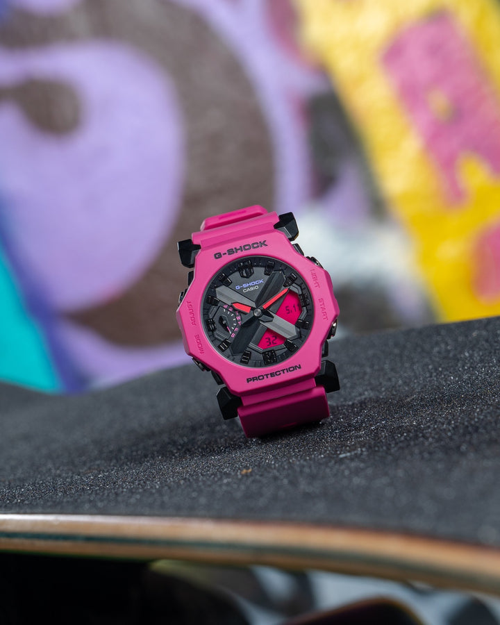 CASIO G-SHOCK GA-2300-4ADR ANALOG-DIGITAL PINK WATCH