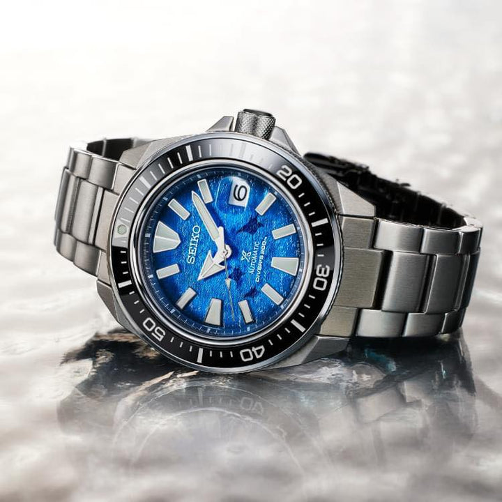 SEIKO PROSPEX SRPE33K1 SAVE THE OCEAN ‘KING SAMURAI’ DIVERS AUTOMATIC MEN WATCH