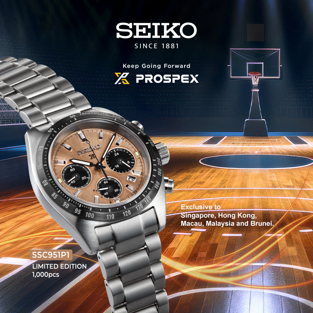 SEIKO PROSPEX SSC951P1 LIMITIED EDITION SPEEDTIMER SOLAR CHRONOGRAPH MEN WATCH