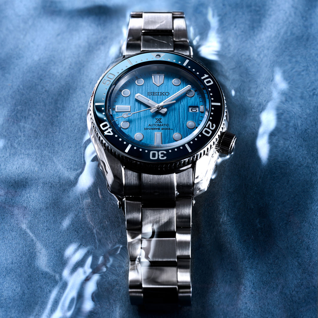 SEIKO PROSPEX SPB299J1 GLACIER SAVE THE OCEAN SPECIAL EDITION MEN WATCH