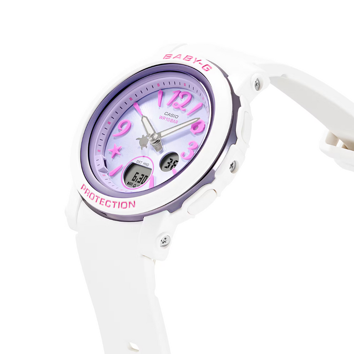 CASIO BABY-G BGA-290US-6ADR SEA ELEMENTS WHITE WOMEN WATCH