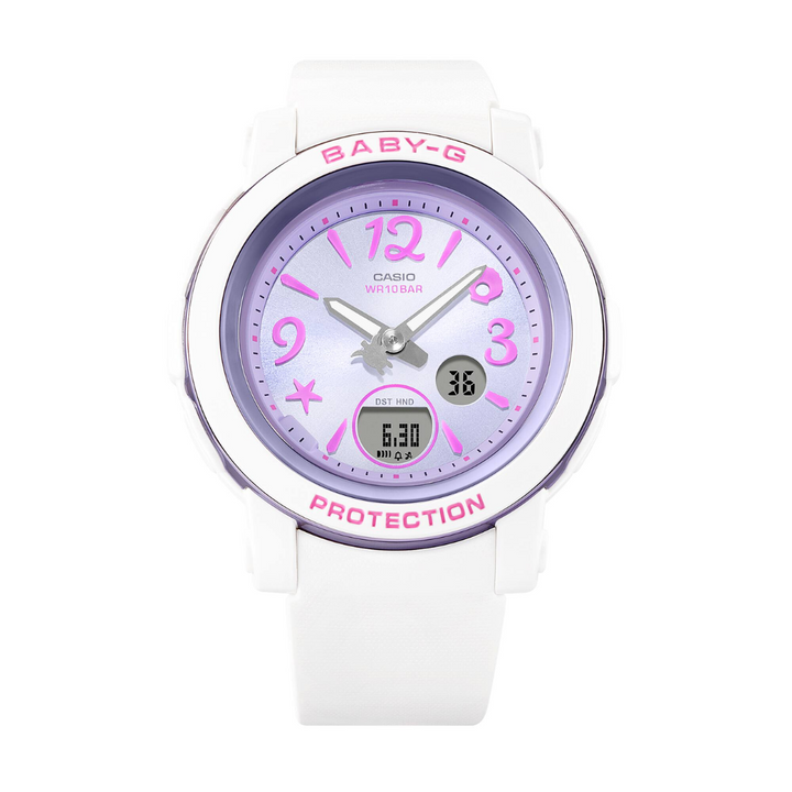 CASIO BABY-G BGA-290US-6ADR SEA ELEMENTS WHITE WOMEN WATCH