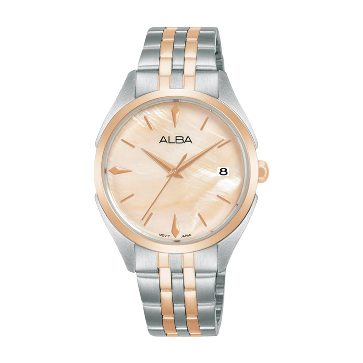 ALBA AG8P34X FASHION QUARTZ 3 HANDS DATE WOMEN WATCH