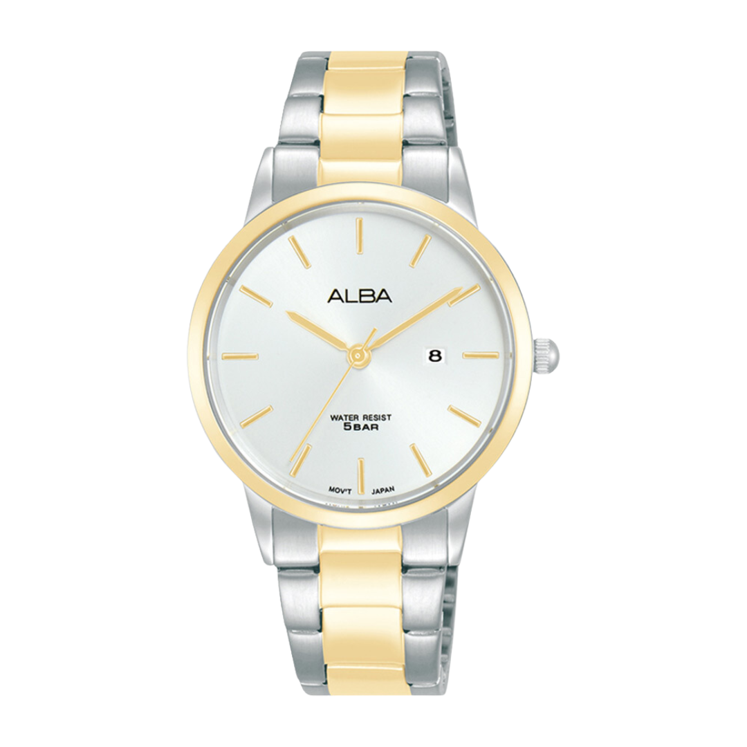 ALBA AH7BV0X QUARTZ 3 HANDS DATE WOMEN WATCH