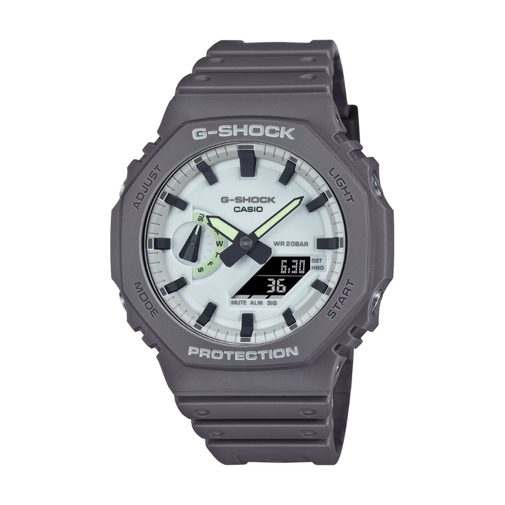 CASIO G-SHOCK GA-2100HD-8ADR ANALOG-DIGITAL GREY WATCH