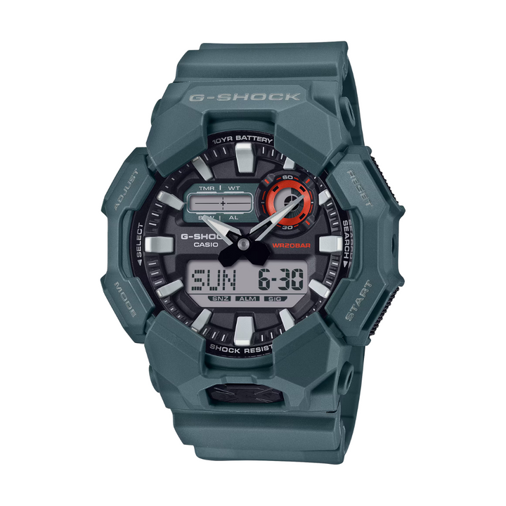 CASIO G-SHOCK GA-010-2ADR STANDARD ANALOG-DIGITAL BLUE WATCH