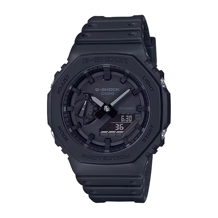 CASIO G-SHOCK GA-2100-1A1DR STANDARD ANALOG-DIGITAL BLACK WATCH