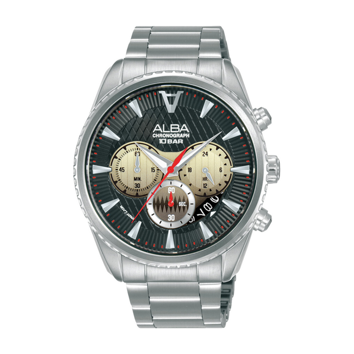 ALBA AT3J15X SIGNA CHRONOGRAPH QUARTZ MEN WATCH