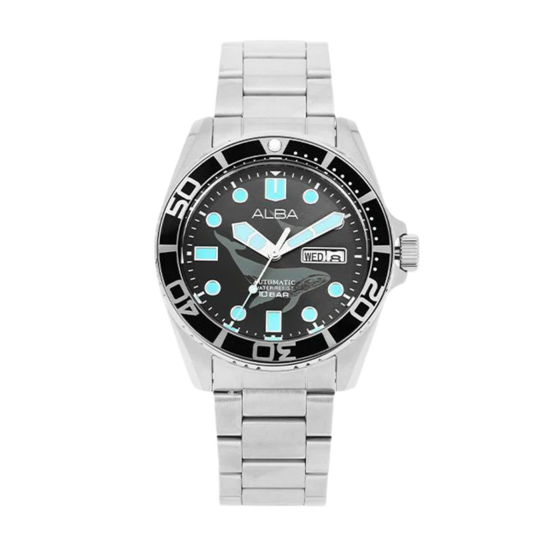 ALBA AL4623X MECHANICAL STAINLESS STEEL MEN WATCH