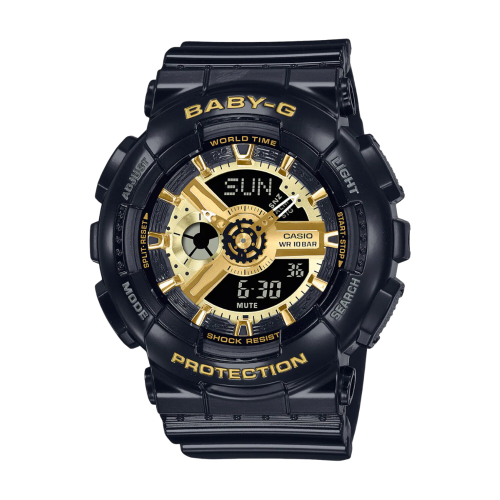 CASIO BABY-G BA-110X-1ADR ANALOG-DIGITAL BLACK WATCH