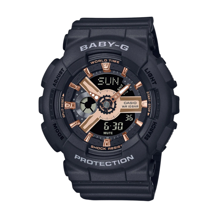 CASIO BABY-G BA-110XRG-1ADR ANALOG-DIGITAL BLACK WATCH