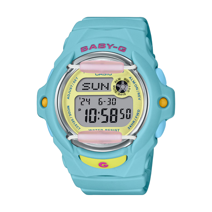 CASIO BABY-G BG-169PB-2DR DIGITAL BLUE WATCH