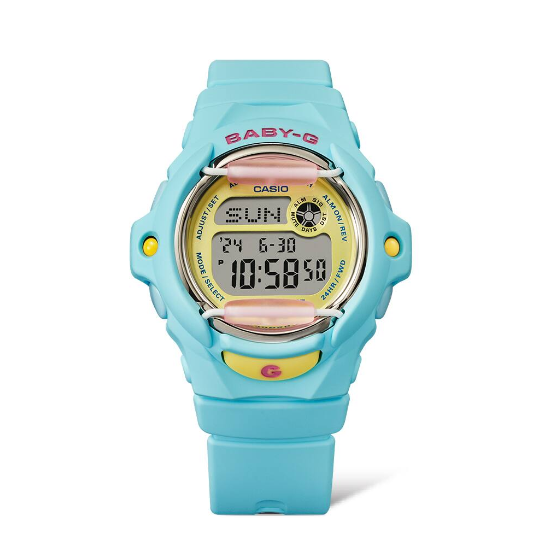 CASIO BABY-G BG-169PB-2DR DIGITAL BLUE WATCH