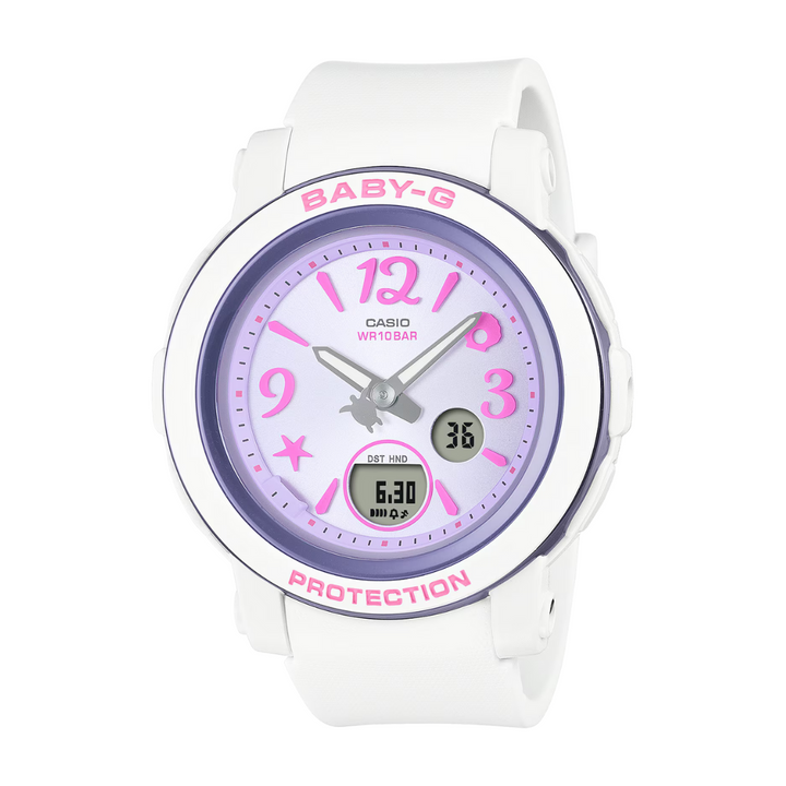 CASIO BABY-G BGA-290US-6ADR SEA ELEMENTS WHITE WOMEN WATCH