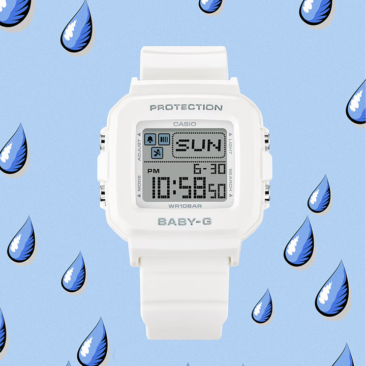 CASIO BABY-G＋PLUS BGD-10L-2DR DIGITAL BLUE WOMEN WATCH