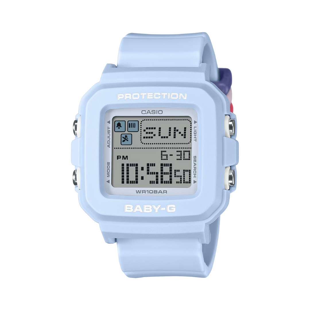 CASIO BABY-G＋PLUS BGD-10L-2DR DIGITAL BLUE WOMEN WATCH