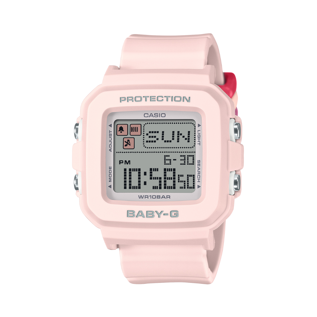 CASIO BABY-G＋PLUS BGD-10L-4DR DIGITAL PINK WOMEN WATCH