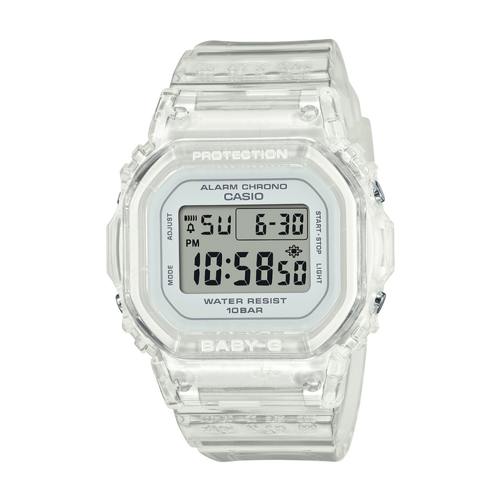 CASIO BABY-G BGD-565S-7DR STANDARD DIGITAL TRANSPARENT WATCH