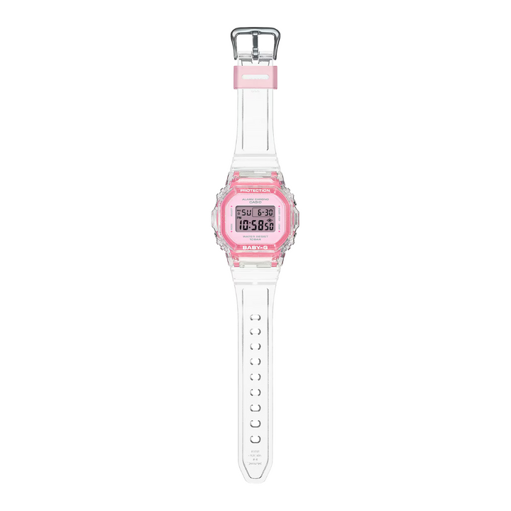 CASIO BABY-G BGD-565SJ-7DR SUMMER JELLY COLORS DIGITAL PINK WOMEN WATCH