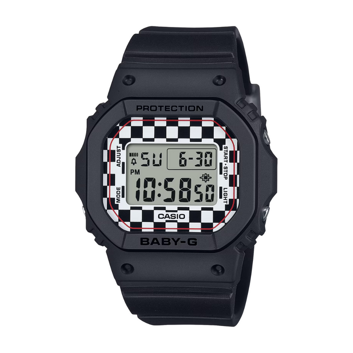 CASIO BABY-G BGD-565GS-1DR STANDARD DIGITAL BLACK WATCH