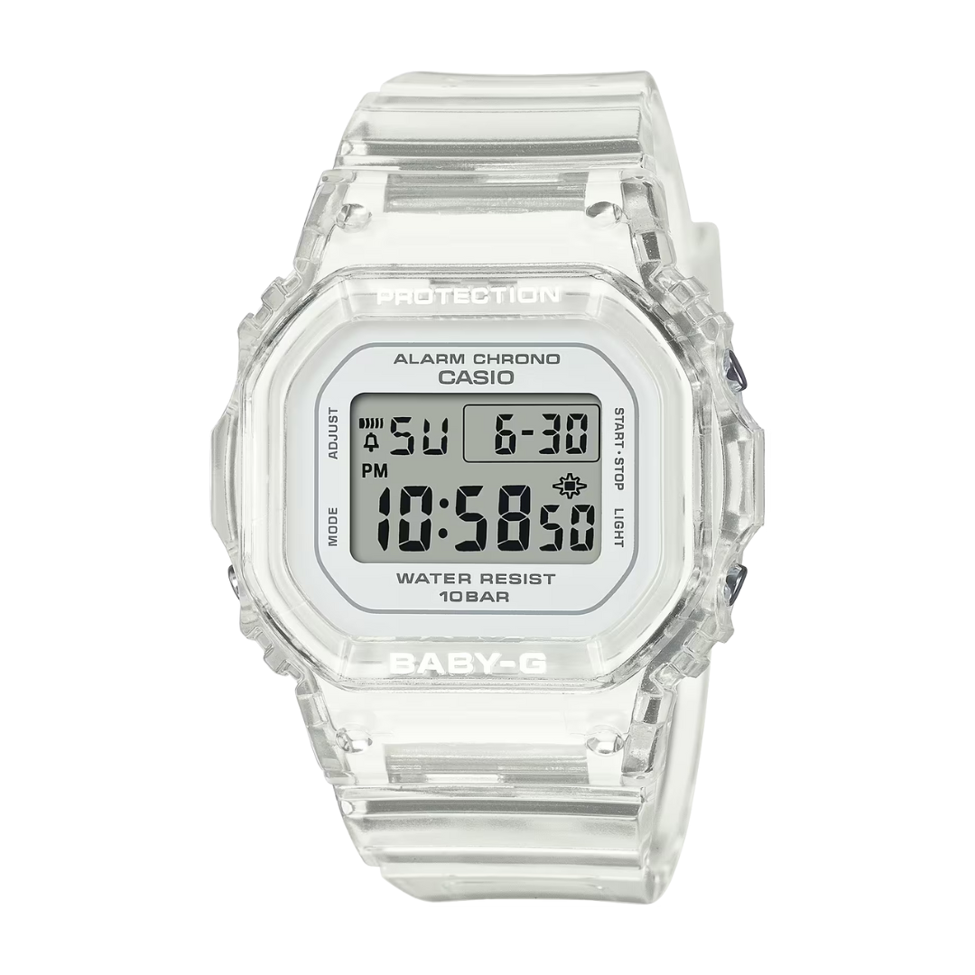 CASIO BABY-G BGD-565US-7DR DIGITAL TRANSPARENT WATCH