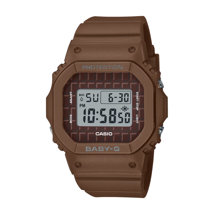 CASIO BABY-G BGD-565USW-5DR STANDARD DIGITAL BROWN WATCH