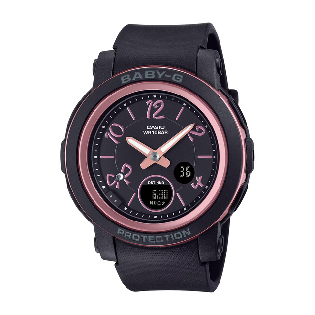 CASIO BABY-G BGA-290RA-1ADR RIBBON BLACK WOMEN WATCH