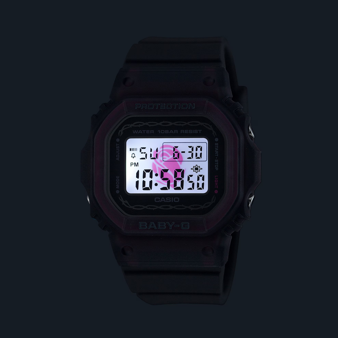 CASIO BABY-G BGD-565RS-8DR DIGITAL BLACK WOMEN WATCH