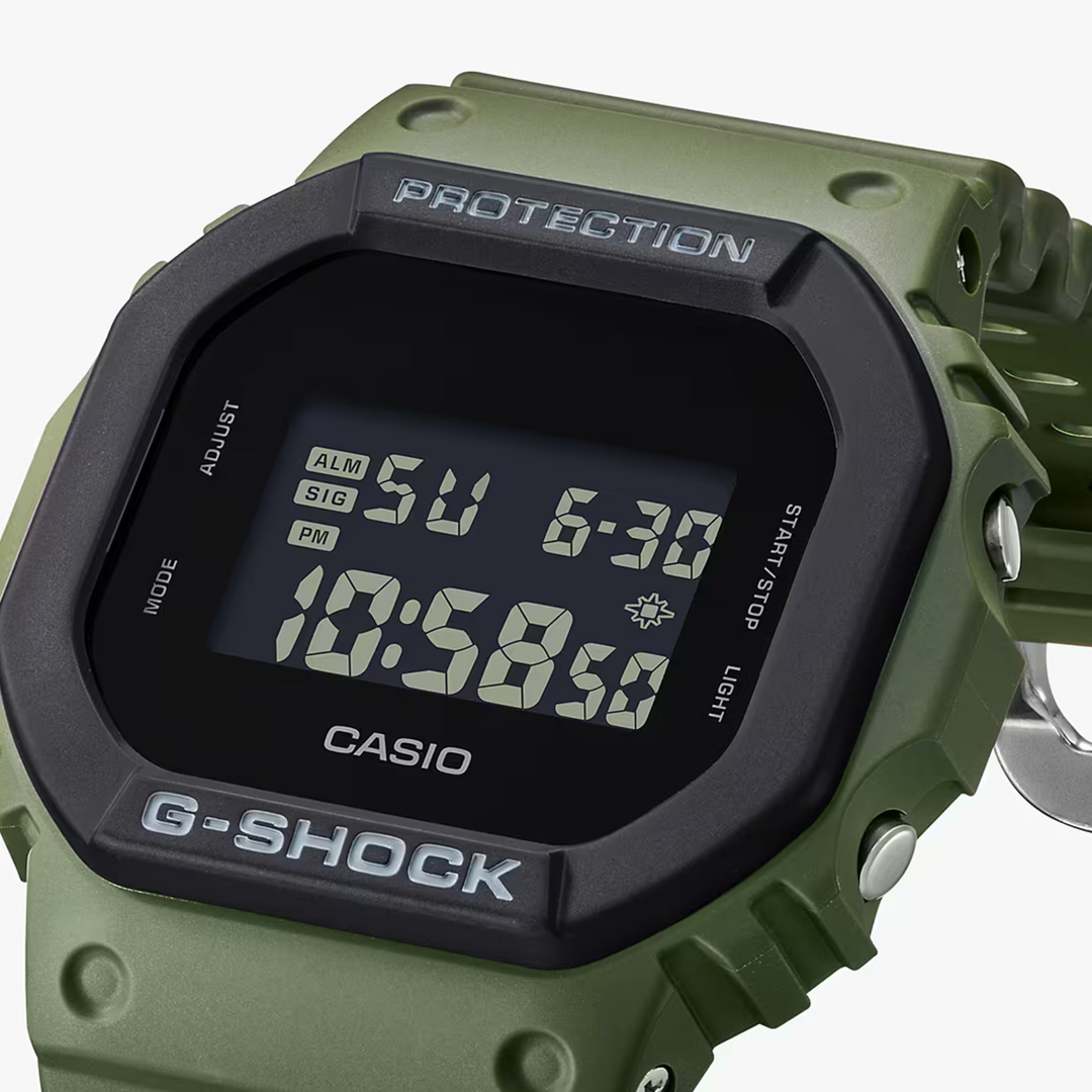 CASIO G-SHOCK DW-5610UU-3DR SPECIAL COLOUR MODELS GREEN WATCH