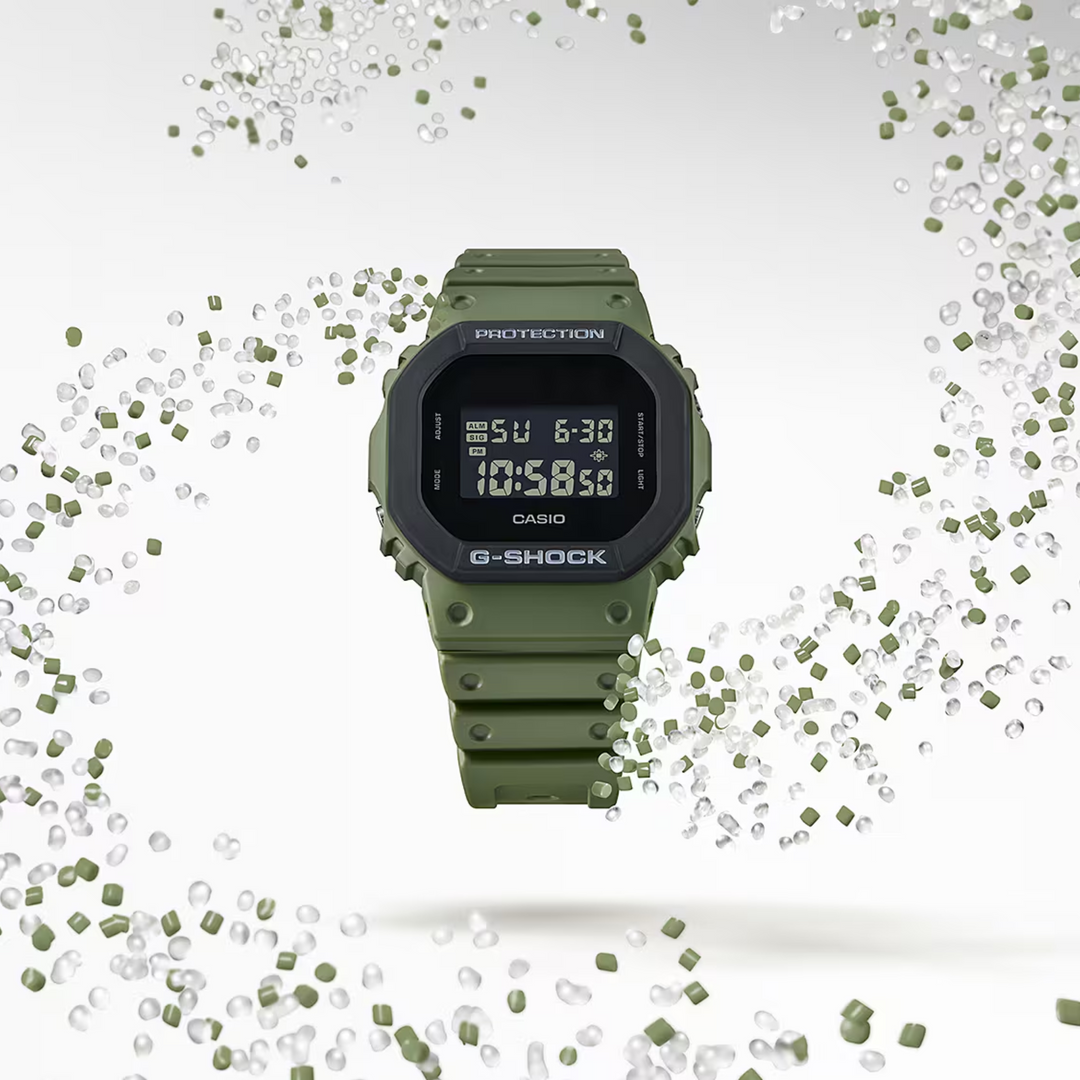 CASIO G-SHOCK DW-5610UU-3DR SPECIAL COLOUR MODELS GREEN WATCH