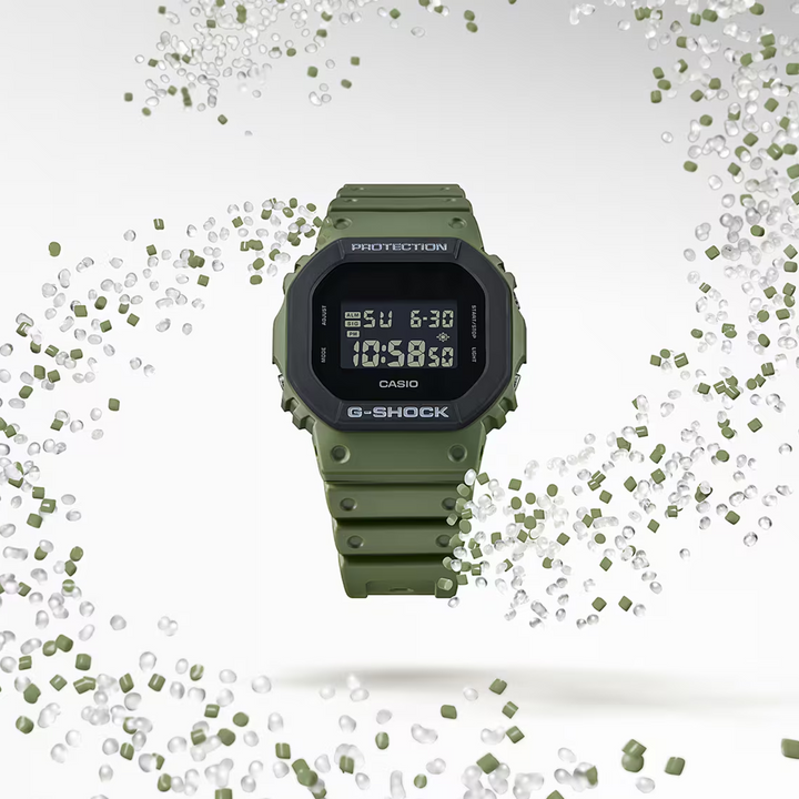 CASIO G-SHOCK DW-5610UU-3DR SPECIAL COLOUR MODELS GREEN WATCH