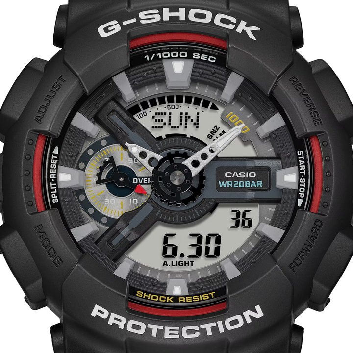 CASIO G-SHOCK GA-110RL-1ADR STANDARD ANALOG-DIGITAL BLACK WATCH