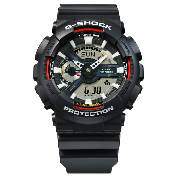 CASIO G-SHOCK GA-110RL-1ADR STANDARD ANALOG-DIGITAL BLACK WATCH